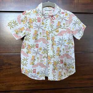 Janie and Jack Destination Poplin Shirt Size 3T